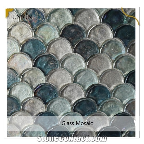 Foshan Mosaic Glass Tile/Swimming Pool Glass Mosaic Tile