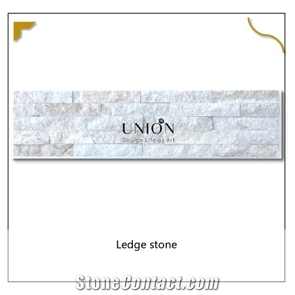 Golden Line Splits Quartzite Wall Panels,Ledge Surface Stone