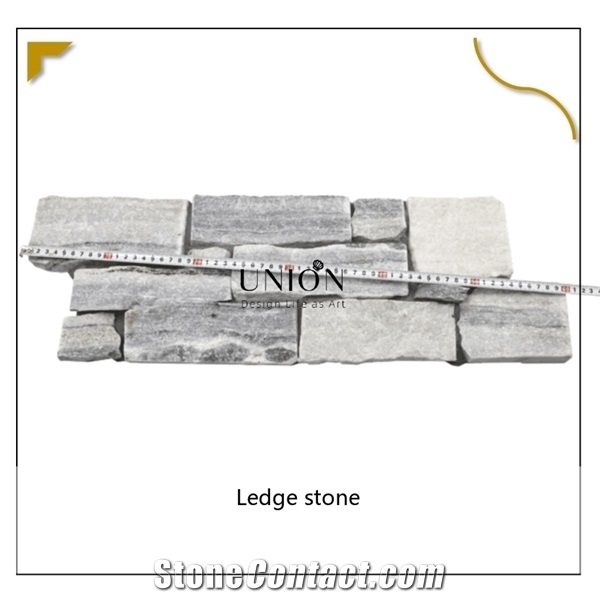 Grey Cement Contemporary Indoor Stone Wall Cladding Supplier