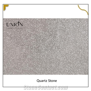Grey Quartz Customized Size Resin Slabs for Table Tops