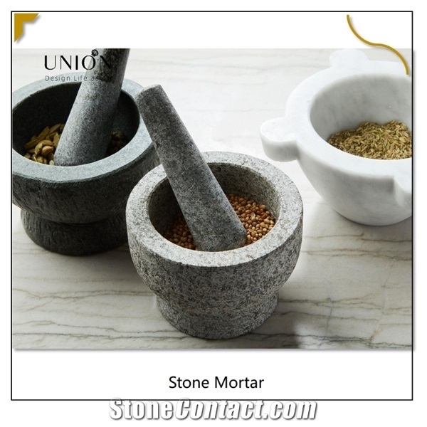 Hot Selling Kitchenware Stone Mortar and Pestle Set Kitchen