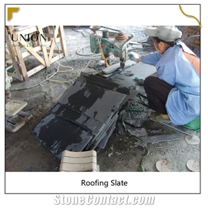 Jiangxi Black Slate House Roofing Covering Tile Fast Deliver
