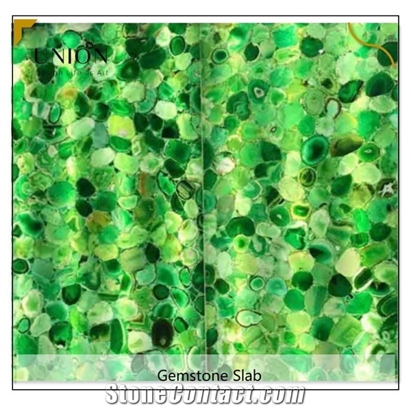 Luxury Agate Stone Polished Resin for High-Ranking Wall Deco