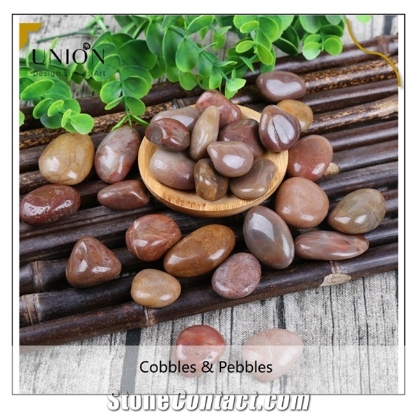 Mixed Color Pebble Stone,Loose Cobble Stone,Crushed Stone