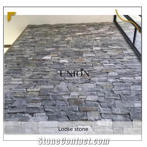Natural Blue Quartize Loose Stone for Garden Retaining Wall