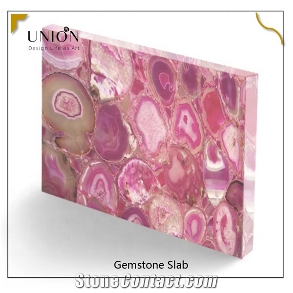Pink Agate Stone,Pink Semiprecious Stones,Rose Quartz