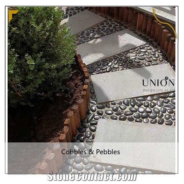 Polished Black Loose Pebbles New Style in 2021 Garden Decor