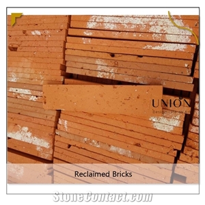 Recycled Bricks Reclaimed,Thin Brick Veneer,Old Wall Bricks