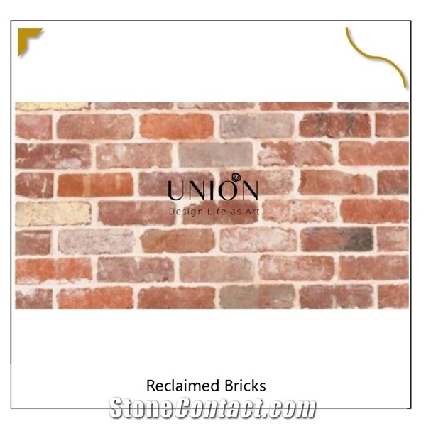 Red Reclaimed Used Brick Veneer for Exterior,Wall Decoration