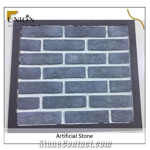 Red Square Brick Artificial Cladding Stone for Wall Decorat