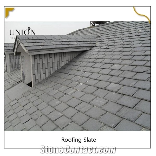 Roofing Slates Split Edge Black Slate Tiles,Exterior Roof