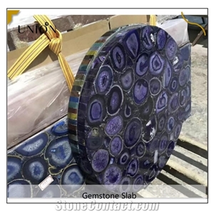 Semi-Precious Stone Various Kinds Of Agate Slabs for Hotel