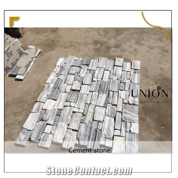Slate Ledge Stone Panel,Quartize Cement Cladding Stone Panel