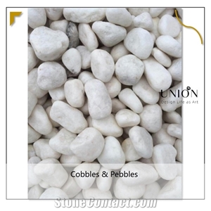 Wholesale Pure White Pebble Stone&Cobblestone,Washed Stone