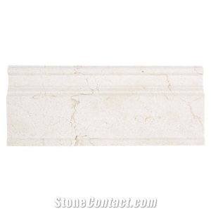 Crema Marfil Marble Baseboard/Skirting Board