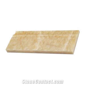 Honey Onyx Baseboard/Skirting Board