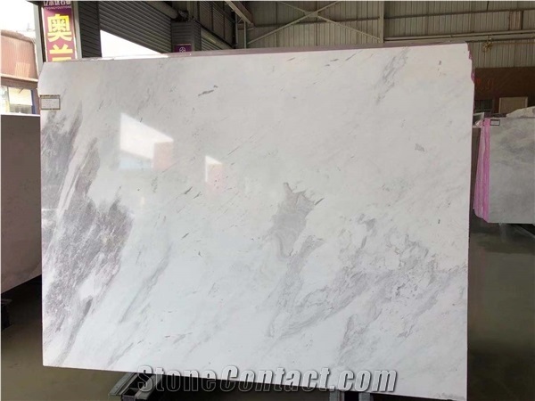 Orlando White Marble Slab For House Walling/Background