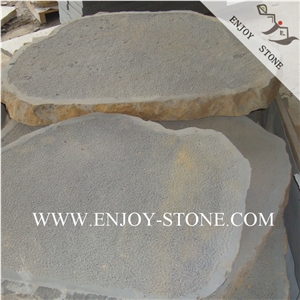 Bush Hammered, Zhangpu Black Basalt / Stepping Stone