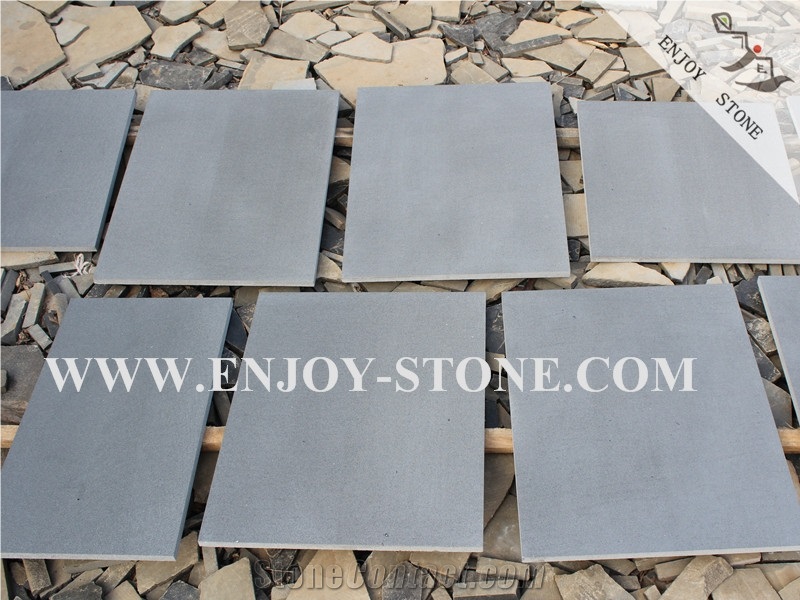 Honed,Grey Basalt/Andesite, Cut to Size Tiles,Covering Stone
