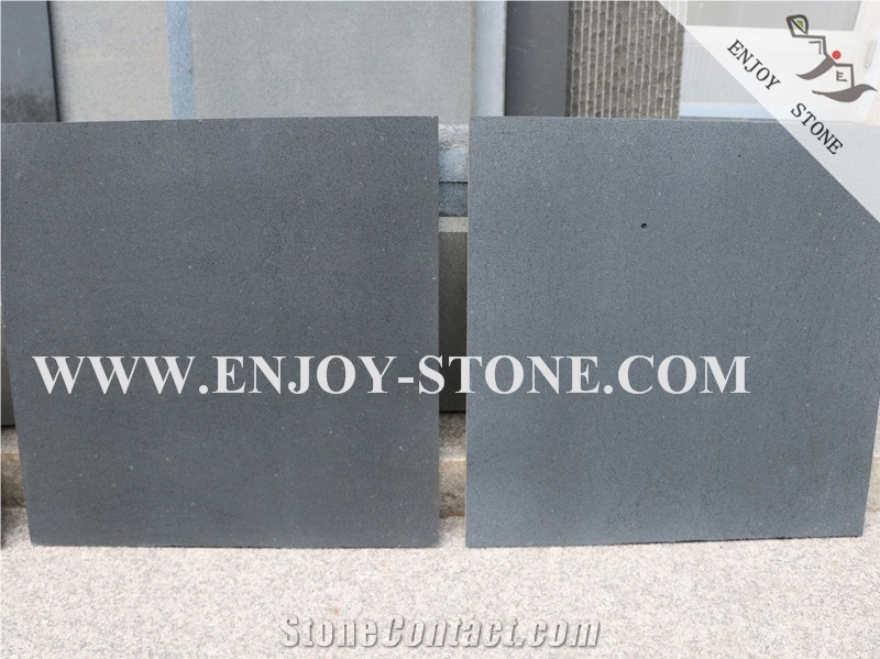 Honed, Grey Basalt or Andesite, Wall Cladding,Paving Tiles
