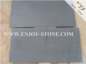 Honed,Zhanpu Bluestone with Holes, Paving Stone Tiles