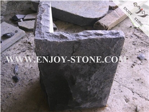 Mushroom/Natural Split,Zhangpu Bluestone, Corner Stone