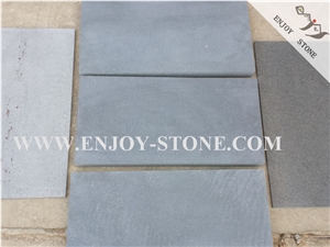Semi-Honed Zhangpu Bluestone, Wall Cladding , Paving Tiles