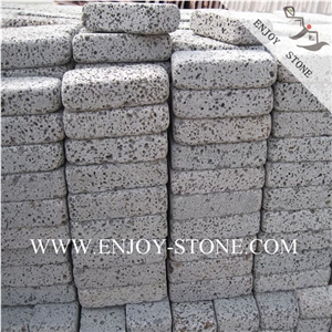 Tumbled Lavastone / Macro Holes Basalt /Andesite Cobblestone