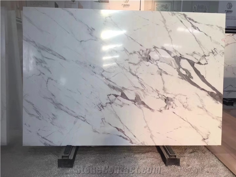 Polished Artificial Stone Slab for Sale