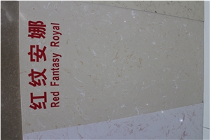 Polished Artificial Stone Volakas White Slab for Sale
