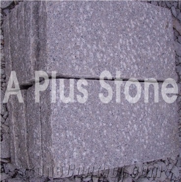 Vietnam Grey Granite Cobblestone, Pavers