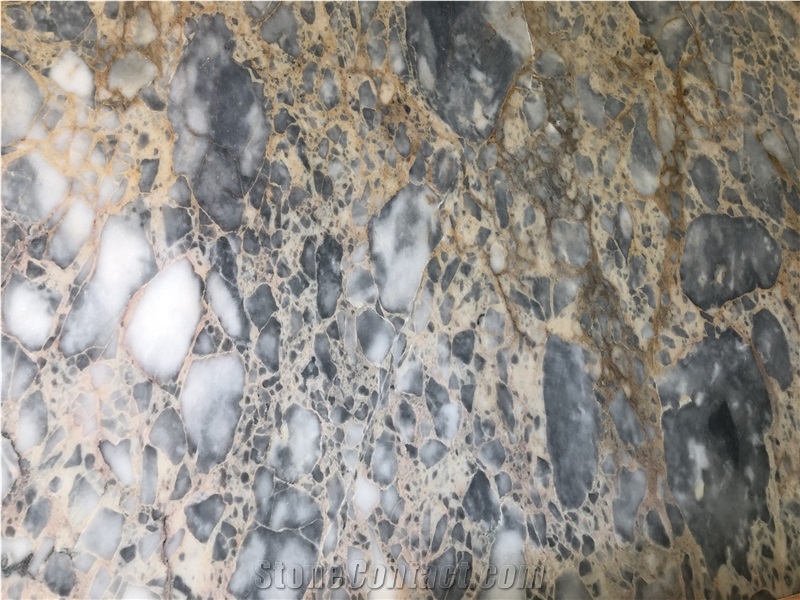 China Grey Marble Slabs for Floor Covering Slabs