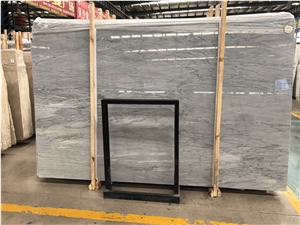Chinese Grey Marble Slab for Fireplace Stone