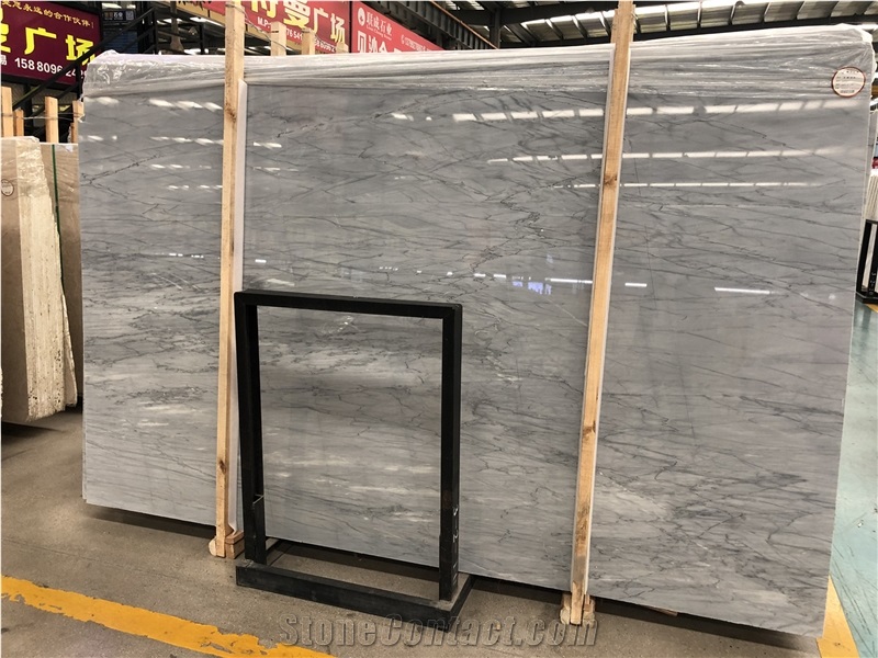 Chinese Grey Marble Slab for Fireplace Stone