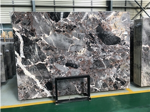 High Quality Ice Age Grey Marble for Walling Slab