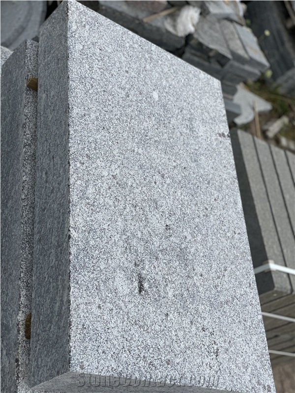 Cardinal Grey Granite paving plates