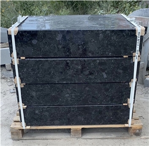 Labradorite Black Ice Granite Skirting Board, Polished