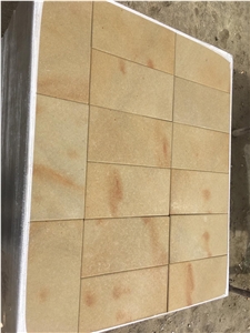 Luhansk Sandstone Tiles, Ukraine Beige Sandstone