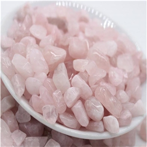 Pink Crystals Gravel Stones for Healing,Jade Rock