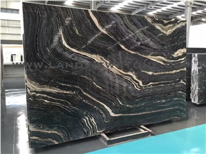 Ancient Wood Vien Marble, Antique Black Wooden Marble