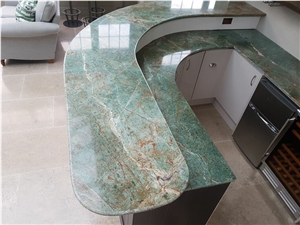 Brazil Amazon Green Quartzite Countertop Table