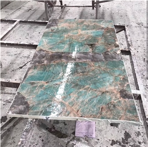 Brazil Amazon Green Quartzite Slab Wall Tiles