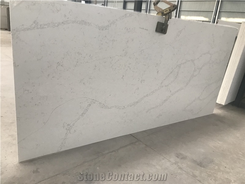 Calacatta White Artificial Marble Stone Slabs