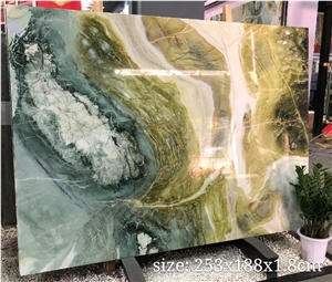 Dreaming Green Marble Slabs Wall Decorative Tiles