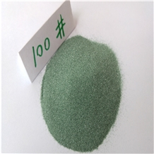 Green Silicon Carbide Abrasives for Sandblasting