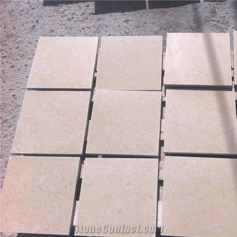 Thala Beige Limestone Slabs, Tiles