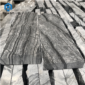 China Ancient Black Wooden Culture Stone Tiles