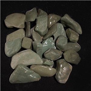 Green Marble Washed Pebbles