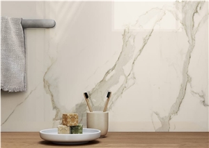 Calacatta Sintered Stone Artificial Marble Slabs