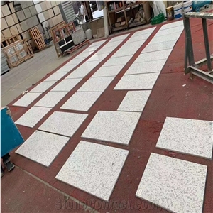 Aluminium Honeycomb Backed White Terrazzo Stone Tiles Panels